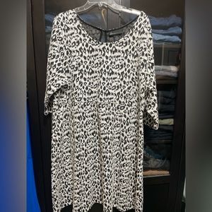 Leopard print dress